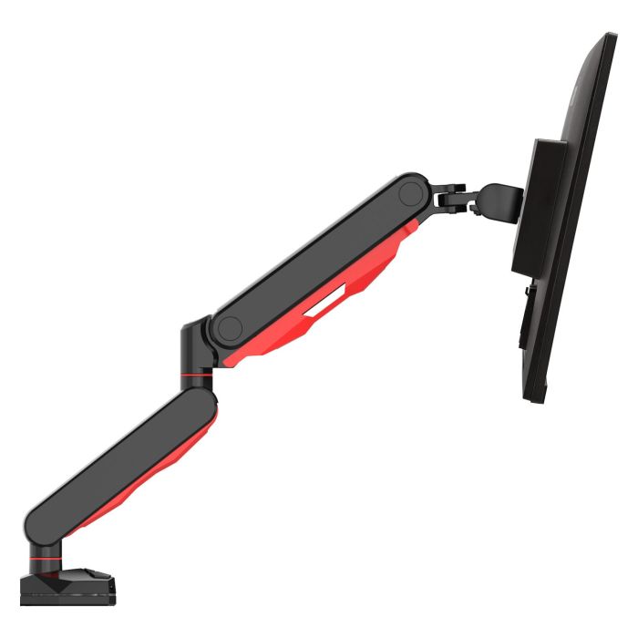 iiyama DSG3001C-R1 Soporte de Monitor para Escritorio, Ajuste de Altura, VESA 100x100/75x75, hasta 30", 9 kg, Negro y Rojo, con conector USB 12