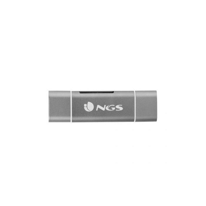 Lector de Tarjetas Externo NGS ALLY READER/ USB 2.0/ USB Tipo-C / Micro USB 2 Lector de Tarjetas Externo NGS ALLY READER/ USB 2.0/ USB Tipo-C / Micro USB 2