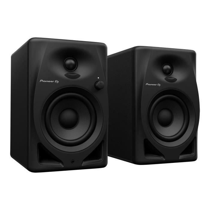 Par de altavoces de monitorización Pioneer DJ DM-40D - Bass Reflex - 2x19W - Modo DJ o Producción - Negro Par de altavoces de monitorización Pioneer DJ DM-40D - Bass Reflex - 2x19W - Modo DJ o Producción - Negro