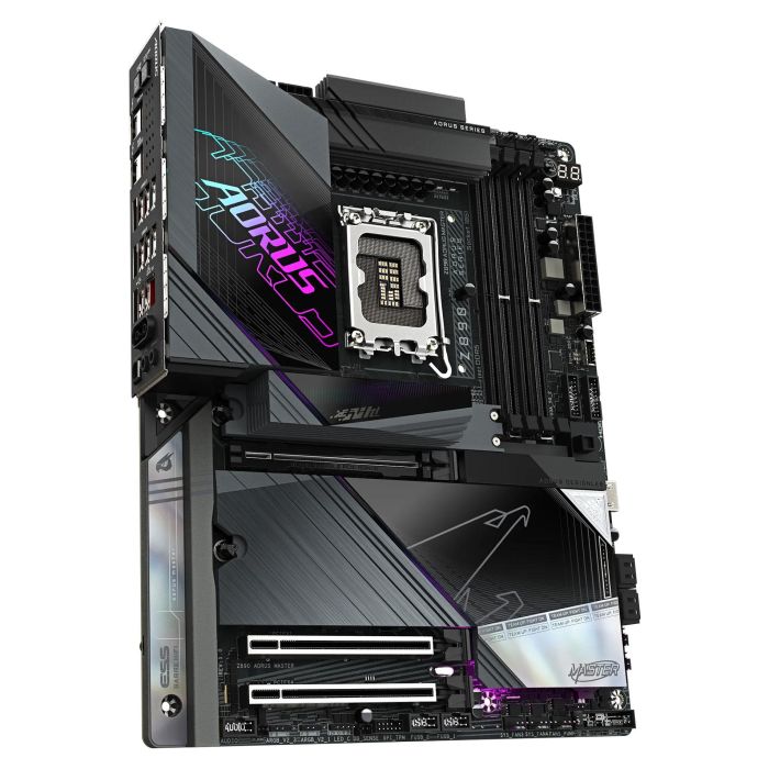 Gigabyte Z890 AORUS MASTER S1851 DDR5 ATX Intel Core Ultra LGA 1851 Wi-Fi 7 10GbE Thunderbolt 4 Placa Base