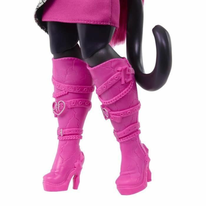 Monster High - Catty Black - Muñeca con amuleto de gato y accesorios HXH76 2