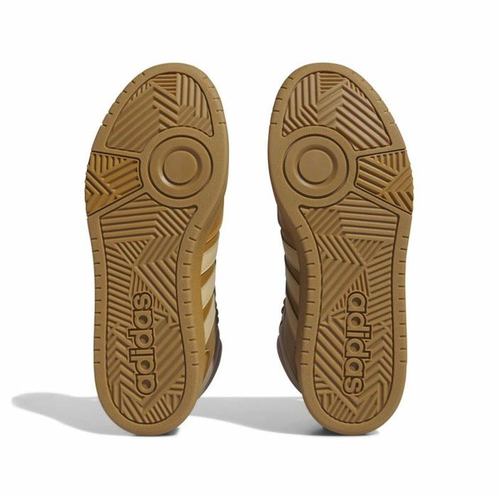 Zapatillas Casual Hombre Adidas Hoops 3.0 Mid Wtr Dorado 5