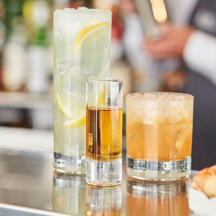 Arcoroc Caja 6 Vasos Bajos Vidrio Islande 38 cL Transparente Vidrio 2