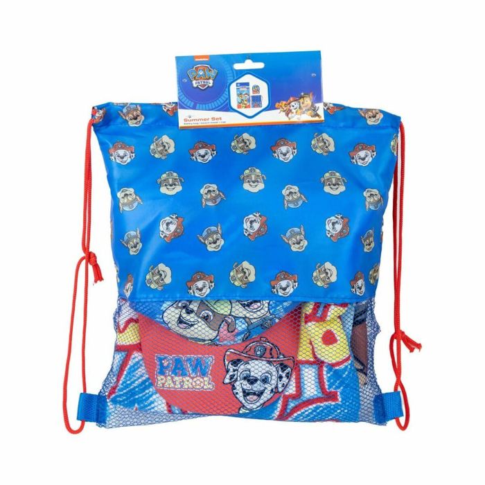 Saquito con toalla y gorra infantil paw patrol 1