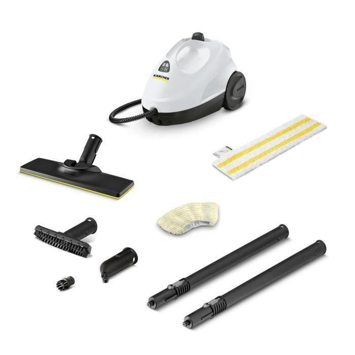 Karcher KAR4054278975122, Limpiador a vapor SC 2 Easy Fix, 1500 W, 3,2 bares, Elimina hasta el 99,99% de virus y bacterias 0 Karcher KAR4054278975122, Limpiador a vapor SC 2 Easy Fix, 1500 W, 3,2 bares, Elimina hasta el 99,99% de virus y bacterias 0