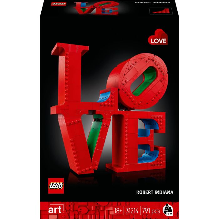 LEGO 31214 Art LOVE Set de Construcción para Adultos - Decoración y Regalo para Parejas 0 LEGO 31214 Art LOVE Set de Construcción para Adultos - Decoración y Regalo para Parejas 0