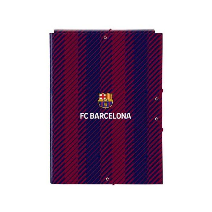 Safta Carpeta Folio 3 Solapas F.C. Barcelona 26x33,5x2,5 cm 2
