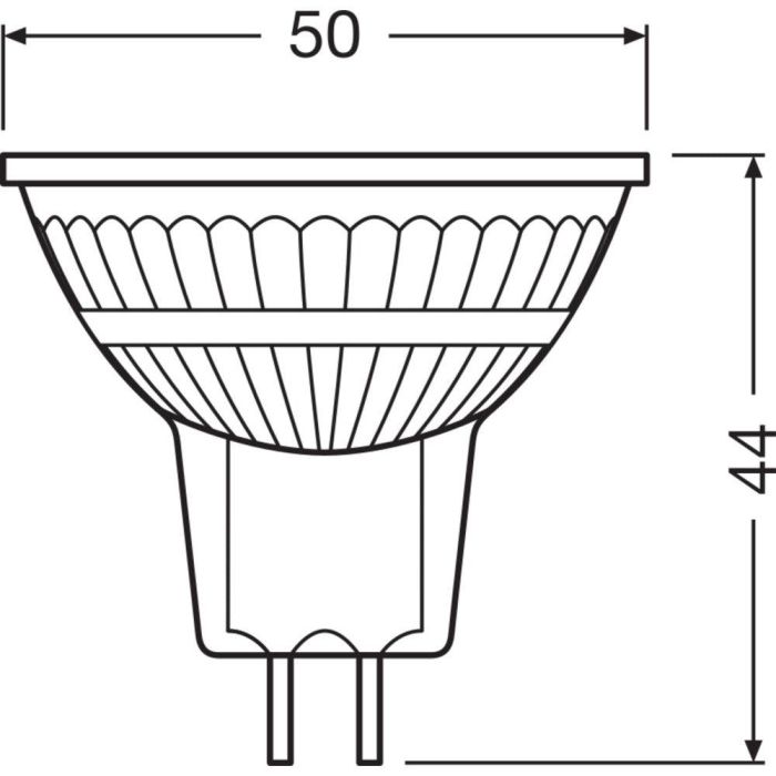[LVE-4058075757684] Ledvance/Osram Bombilla LED Spot GU5,3 5W 350Lm 2700K 36º IP20 Regulable 2