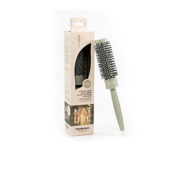 Cepillo Redondo Termix Profesional Nature Ø28 - Alisado Perfecto, Rizos y Ondas - Cabello Brillante Cepillo Redondo Termix Profesional Nature Ø28 - Alisado Perfecto, Rizos y Ondas - Cabello Brillante