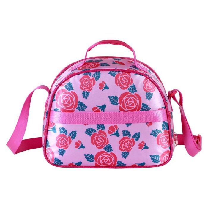 Bolsa Portamerienda 3D Flowers Disney Princesas Rosa 2