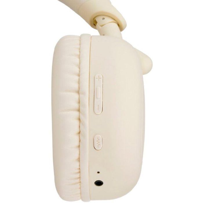 Grundig Auricular Diadema ANC con Cancelación de Ruido, Color Crema