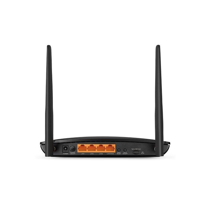 TP-Link Archer MR500 router inalámbrico Gigabit Ethernet Doble banda (2,4 GHz / 5 GHz) 4G Negro 1 TP-Link Archer MR500 router inalámbrico Gigabit Ethernet Doble banda (2,4 GHz / 5 GHz) 4G Negro 1