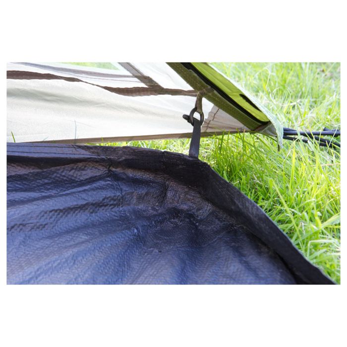 Coleman Darwin 4 Plus Tienda de Campaña Iglú para 4 Personas, 7.8 m², con Vestíbulo, Verde