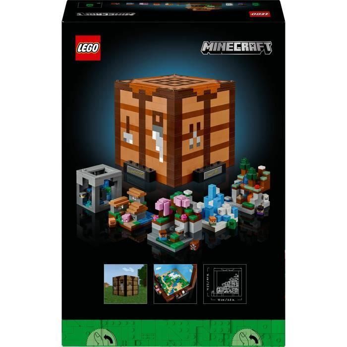LEGO Minecraft 21265 El Banco de Trabajo - Set de Construcción y Exploración - Regalo para Adultos 5 LEGO Minecraft 21265 El Banco de Trabajo - Set de Construcción y Exploración - Regalo para Adultos 5