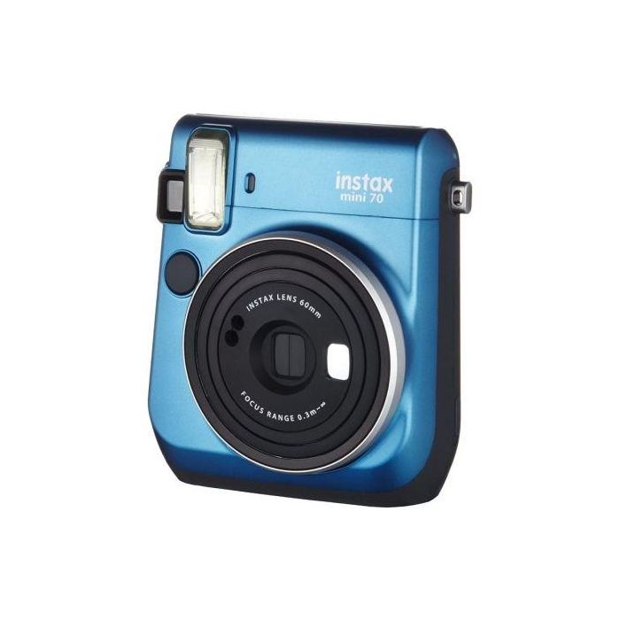 Cámara Digital Instantánea Fujifilm Instax Mini 70/ Tamaño Foto 62x46mm/ Azul 3