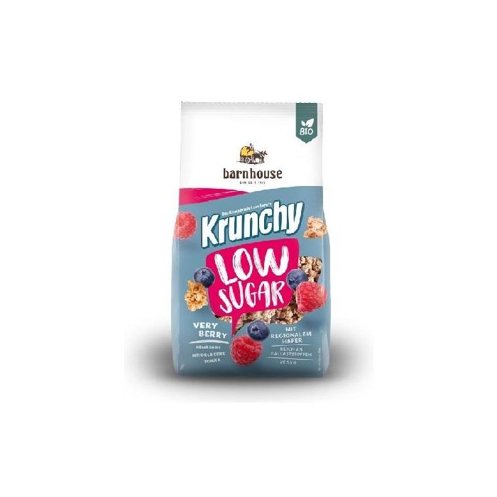 Muesli Krunchy Frutos Rojos Bajo En Azúcar