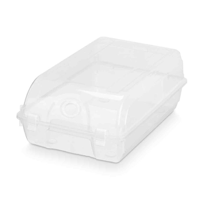 Kipit Caja Organizador Zapatos Caballero Transparente 21 cm x 37 cm x 13 cm (Set de 12) 1