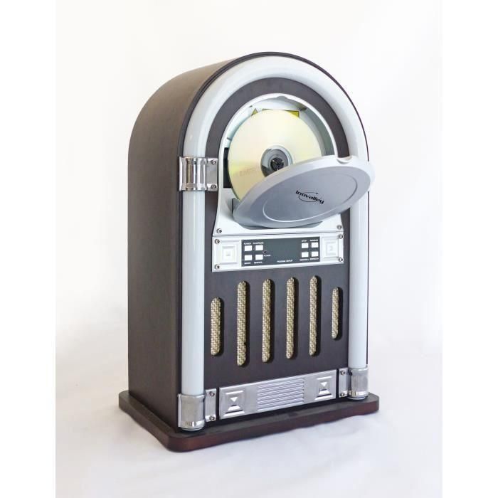 INOVALLEY RETRO13N Juke Box - Reproductor de CD - Bluetooth 2 INOVALLEY RETRO13N Juke Box - Reproductor de CD - Bluetooth 2
