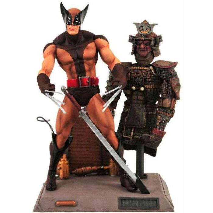 DIAMOND SELECT Figura Lobezno Marvel Select Brown 18 cm