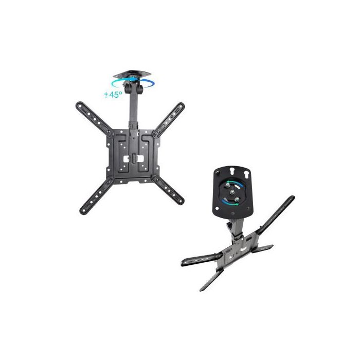 TooQ LPCE1123TSLI-B Soporte de Techo Giratorio/Inclinable para TV de 23-55" hasta 20kg