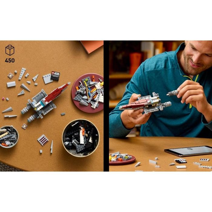 LEGO 75404 Nave de Asalto Clase Acclamator Star Wars: El Ataque de los Clones - Batalla de Geonosis - Modelo Construible y Coleccionable +18 7 LEGO 75404 Nave de Asalto Clase Acclamator Star Wars: El Ataque de los Clones - Batalla de Geonosis - Modelo Construible y Coleccionable +18 7