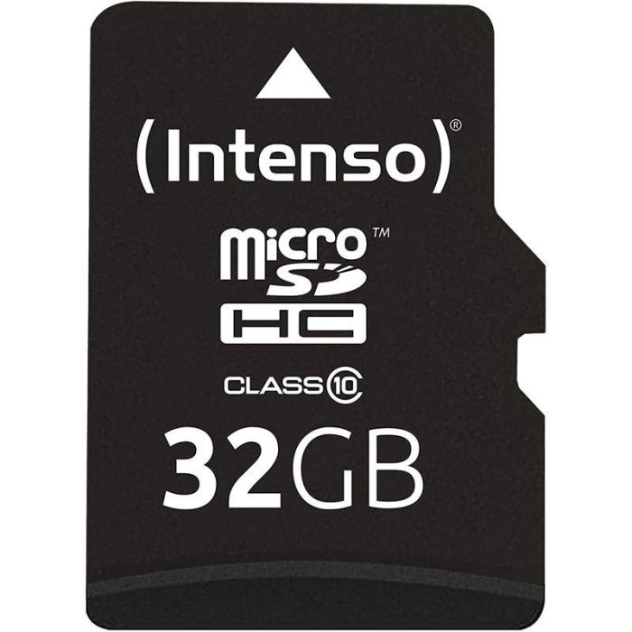 Intenso 3413480 Tarjeta Memoria Micro SD Clase 10 32GB con Adaptador 1