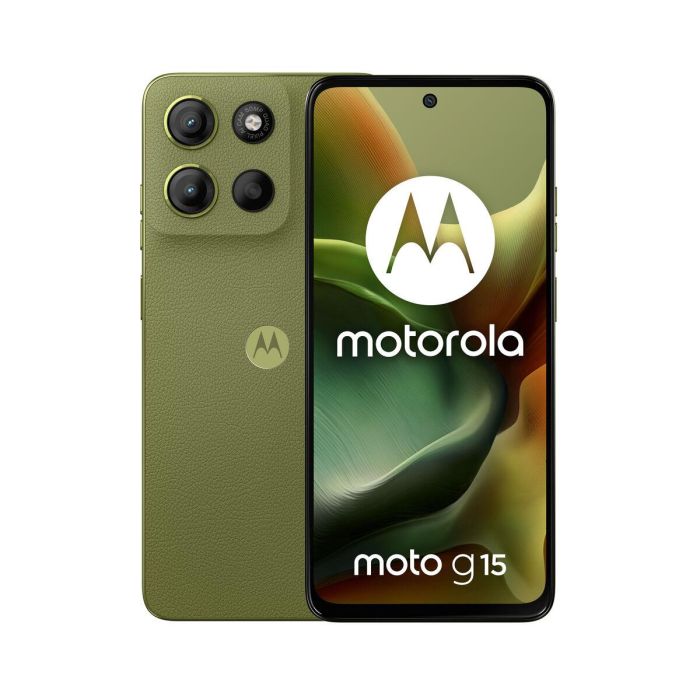Motorola moto g15 4G Dual SIM Smartphone 6.72" FHD+ 8GB RAM 256GB Almacenamiento Cámara 50MP Batería 5200mAh Verde 27 Motorola moto g15 4G Dual SIM Smartphone 6.72" FHD+ 8GB RAM 256GB Almacenamiento Cámara 50MP Batería 5200mAh Verde 27
