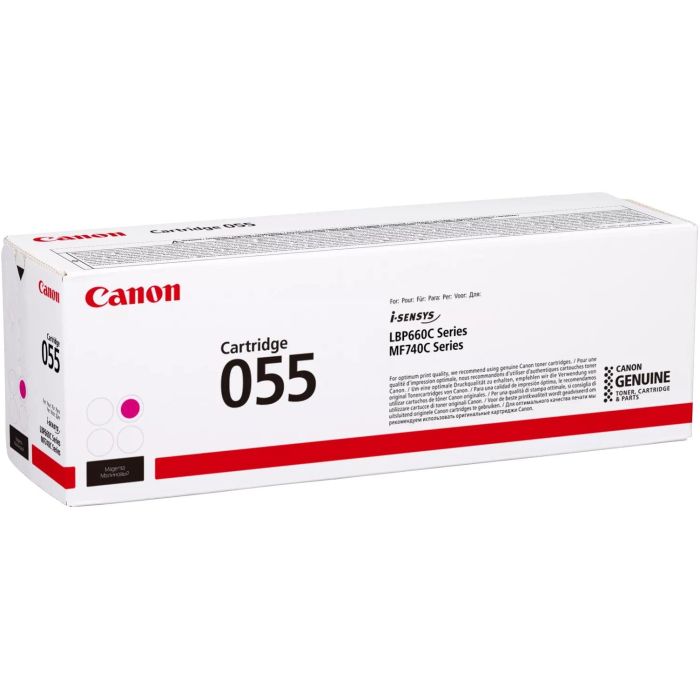 CANON Toner 055 M LBP660 magenta 2.100p 3 CANON Toner 055 M LBP660 magenta 2.100p 3