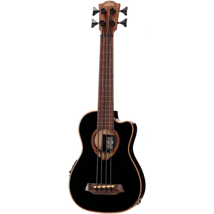 Bajo Lag Tiki Uku Fretless A/E Con Cutway Lag 2 Bajo Lag Tiki Uku Fretless A/E Con Cutway Lag 2