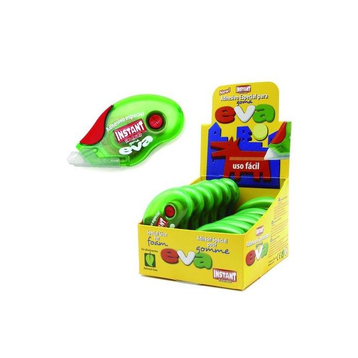 Roller Adhesivo Instant Cassette Especial Goma Eva (Set de 12)