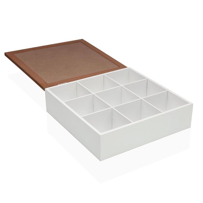 Caja Cuadrada Flores Secas Versa 24X7CM (2 Unidades) 1 Caja Cuadrada Flores Secas Versa 24X7CM (2 Unidades) 1