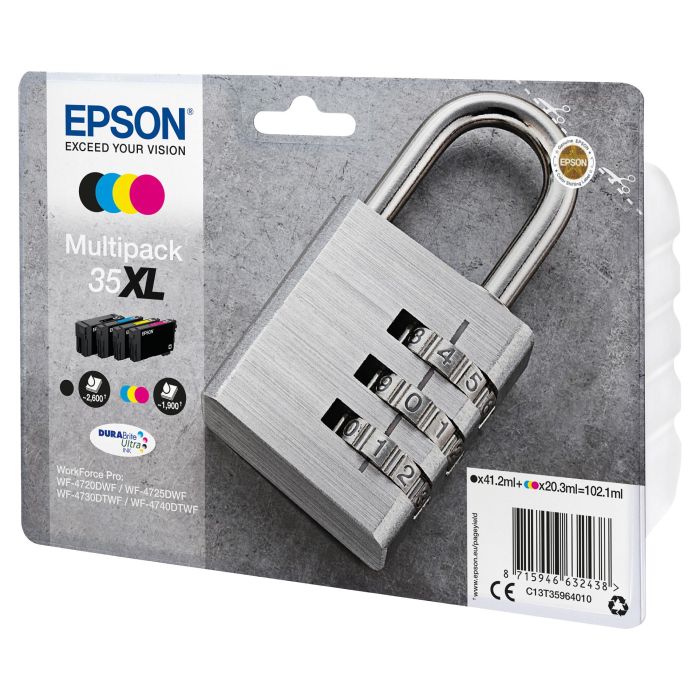 EPSON Multipack 4-colours 35XL DURABrite Ultra Ink 1 EPSON Multipack 4-colours 35XL DURABrite Ultra Ink 1