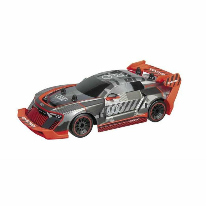Mondo Motors MON1735022458530 Coche Teledirigido Audi S1 E-Tron Escala 1:10 Gris/Rojo 5