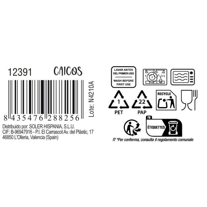 Taza de café expreso Caicos 90 cc - Inde (36 Unidades) 10 Taza de café expreso Caicos 90 cc - Inde (36 Unidades) 10
