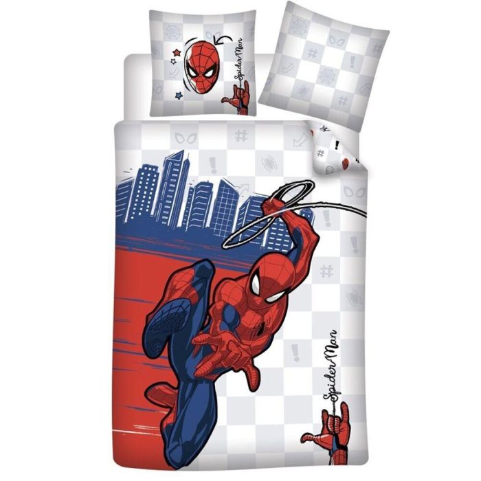 Marvel Funda Nórdica Spiderman Cama 90cm 140x200cm Algodón