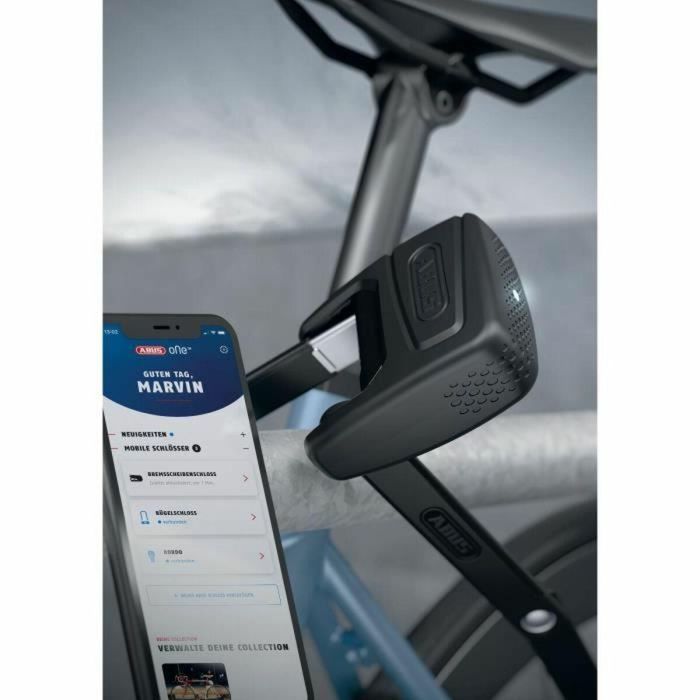 ABUS Candado plegable BORDO ONE 6000A/120 con Soporte SH + RC Negro 3 ABUS Candado plegable BORDO ONE 6000A/120 con Soporte SH + RC Negro 3