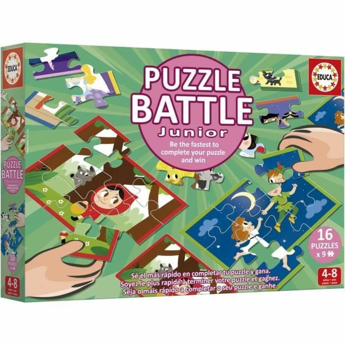 Puzzle Educa Battle Jr Contes 16 Piezas 1 Puzzle Educa Battle Jr Contes 16 Piezas 1