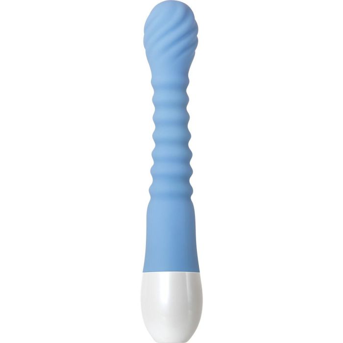 Vibrador Punto G Evolved Bunny Azul 2 Vibrador Punto G Evolved Bunny Azul 2