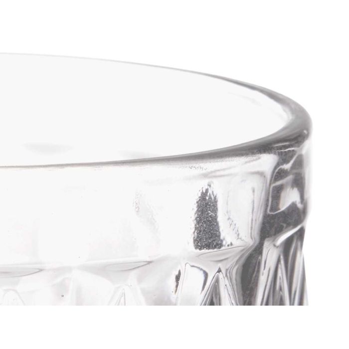 Vaso Diamante Transparente 370 ml Vivalto - Vidrio 8x12.8x8 cm (24 Unidades) 3 Vaso Diamante Transparente 370 ml Vivalto - Vidrio 8x12.8x8 cm (24 Unidades) 3