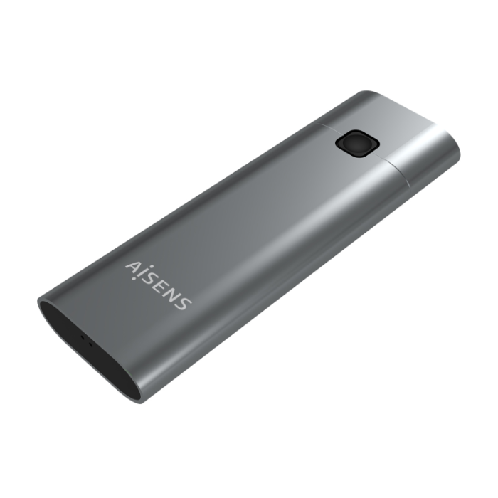Caja Externa para Disco SSD M.2 NVMe Aisens ASM2-021GR/ USB 3.1 Gen2/ Sin Tornillos Caja Externa para Disco SSD M.2 NVMe Aisens ASM2-021GR/ USB 3.1 Gen2/ Sin Tornillos