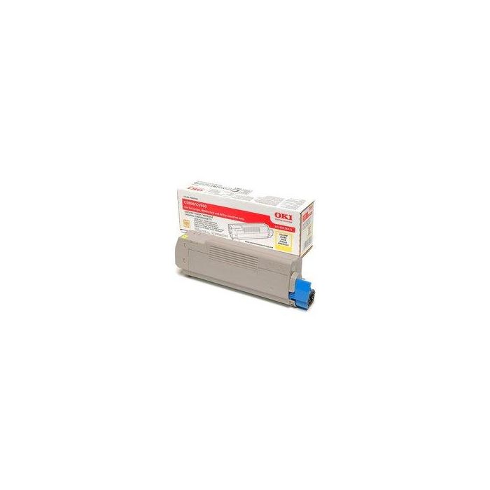 Toner Oki C5550/5800/5900 Amarillo (5.000 Pag.) Type C8