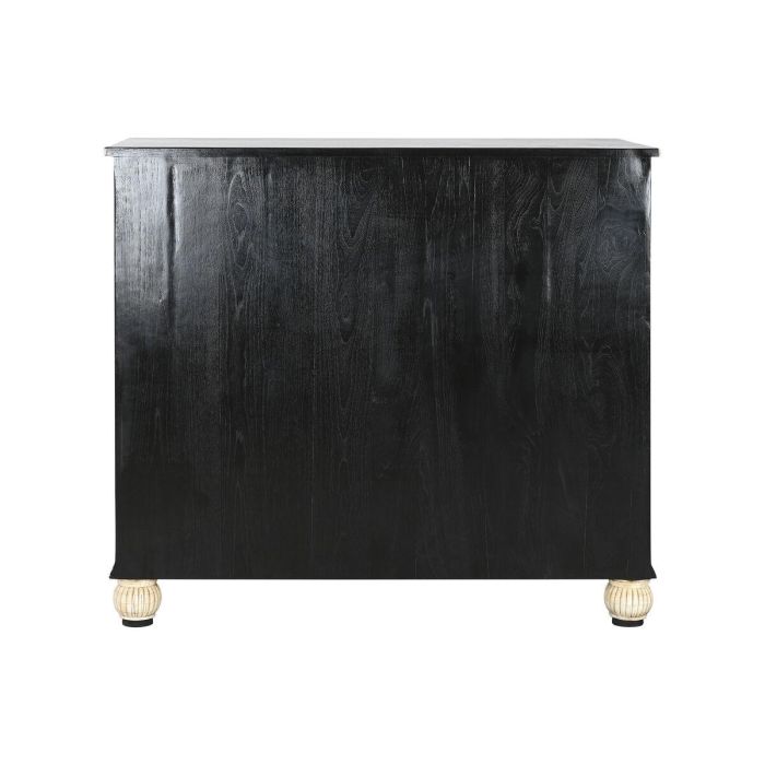 Comoda Item Home DKD Home Decor Negro Marfil 51 x 99 x 111 cm 6