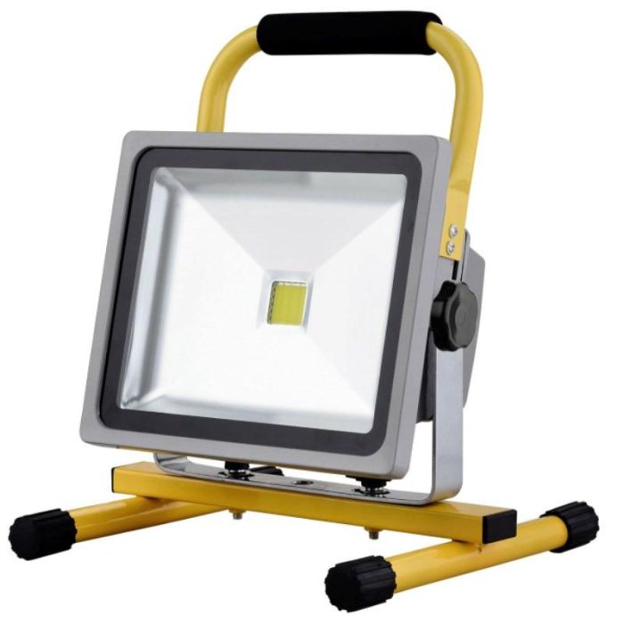 GILMA Foco LED 30W Luz Blanca IP65 con Soporte