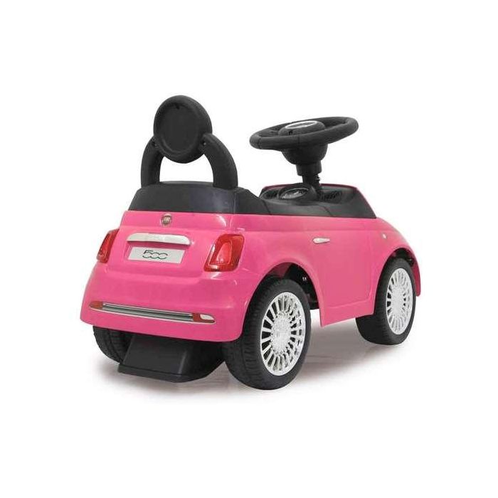 Ociotrends Correpasillos Fiat 500 Rosa 61x38.30x28 cm con Luces y Sonidos 3