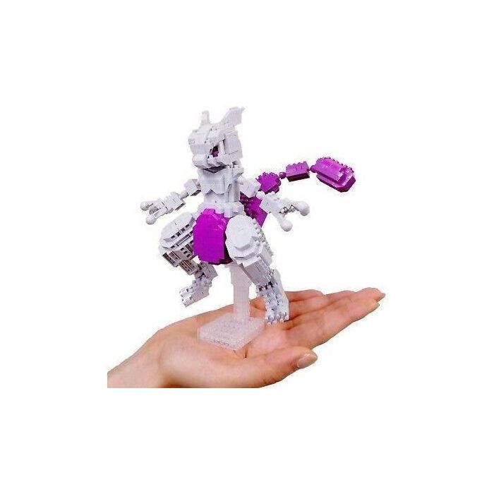 Figura para construir - BANDAI - NANOBLOCK - Pokémon - Mewtwo 5 Figura para construir - BANDAI - NANOBLOCK - Pokémon - Mewtwo 5