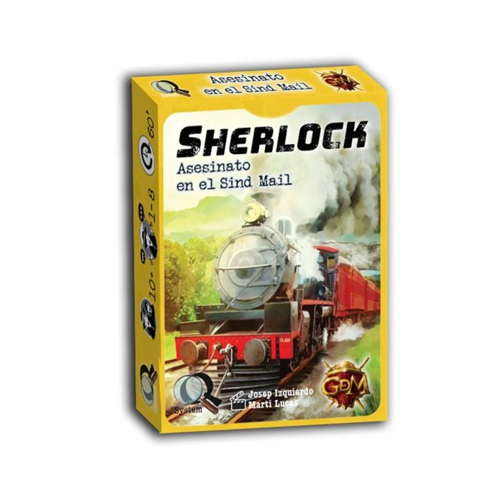 GDM Juego de Mesa Sherlock: Asesinato En Karachi - Juego de Deducción para 1-8 Jugadores 1 GDM Juego de Mesa Sherlock: Asesinato En Karachi - Juego de Deducción para 1-8 Jugadores 1