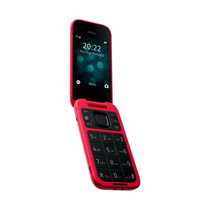 Nokia 2660 FLIP RD Teléfono Móvil Plegable Rojo, Pantalla y Botones Grandes, Batería Larga, Botón Emergencia, HAC. 1 Nokia 2660 FLIP RD Teléfono Móvil Plegable Rojo, Pantalla y Botones Grandes, Batería Larga, Botón Emergencia, HAC. 1