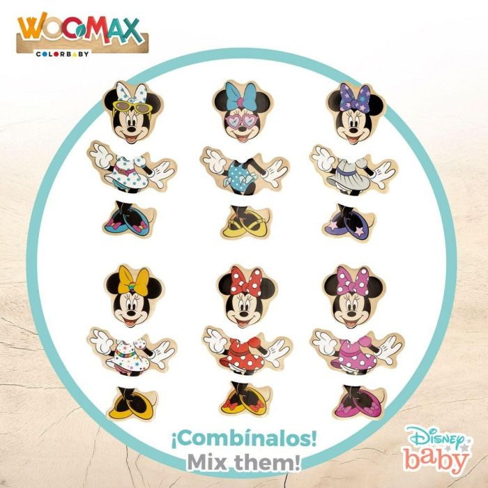 Puzzle Infantil de Madera Disney + 2 Años 19 piezas (12 Unidades) 5 Puzzle Infantil de Madera Disney + 2 Años 19 piezas (12 Unidades) 5