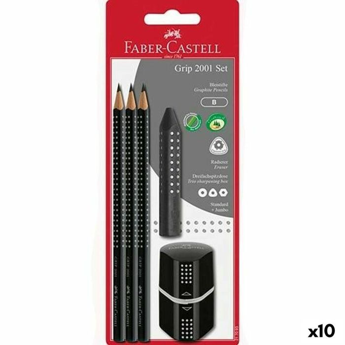 Set de Lápices Faber-Castell Negro (5 Unidades) (10 Unidades) 0 Set de Lápices Faber-Castell Negro (5 Unidades) (10 Unidades) 0