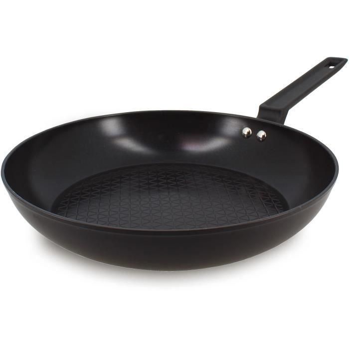 Sartén - MENASTYL - 6020638 - Aluminio forjado - 28 cm - Negro - Apto para todo tipo de fuegos, incluida inducción 4 Sartén - MENASTYL - 6020638 - Aluminio forjado - 28 cm - Negro - Apto para todo tipo de fuegos, incluida inducción 4